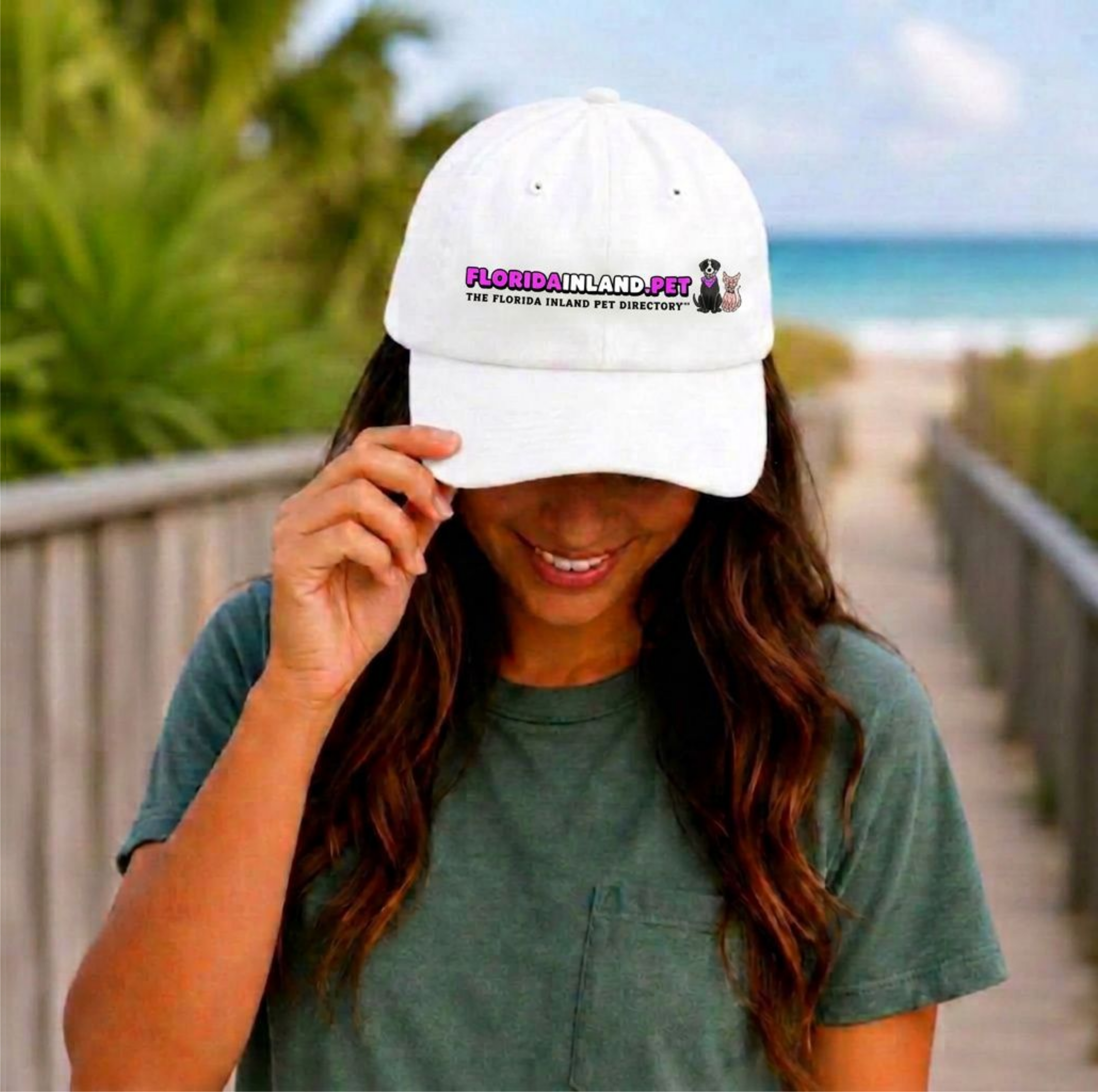 FloridaInland.Pet Logo Hat