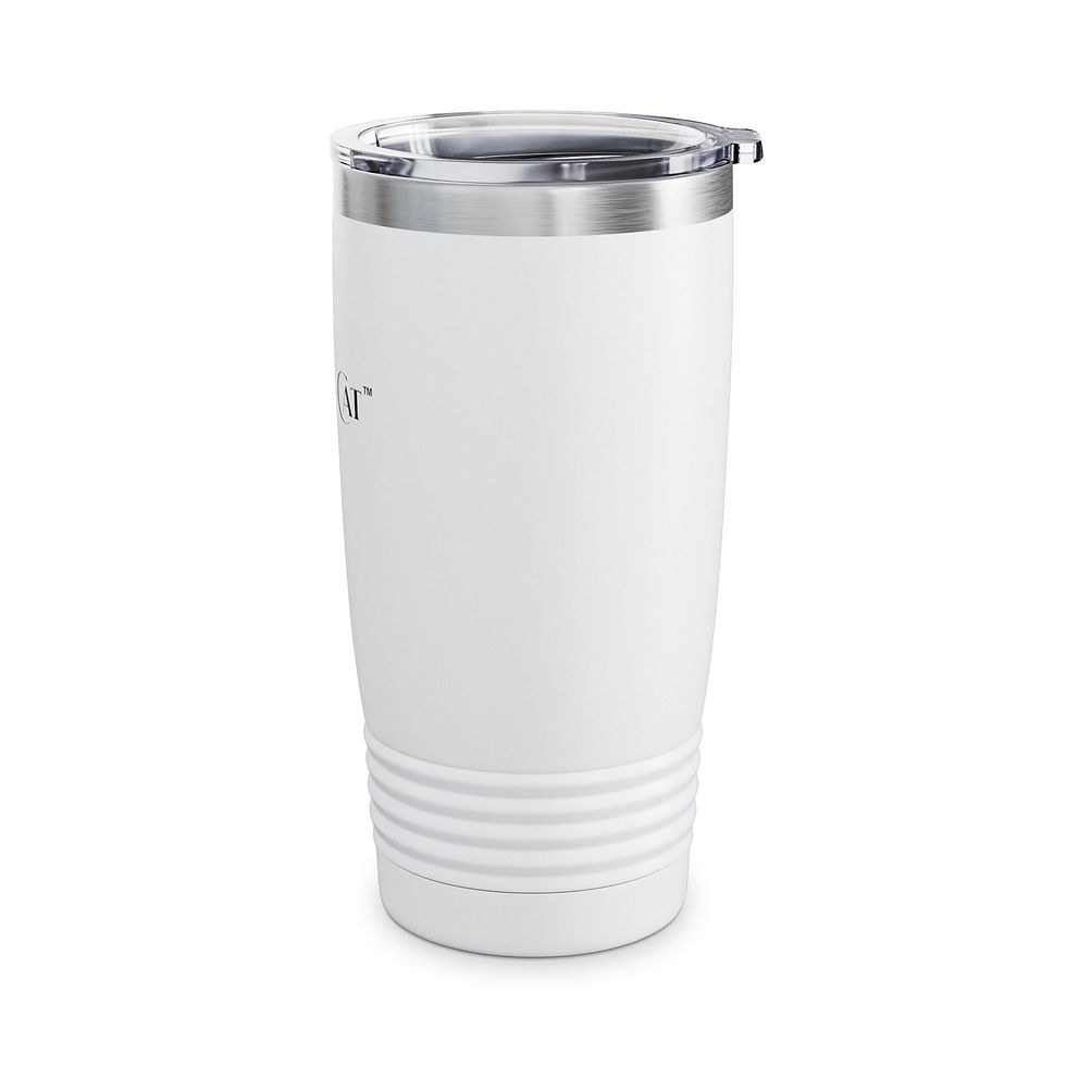 Thumbnail: Casino Cat 20oz Insulated Tumbler — Logo