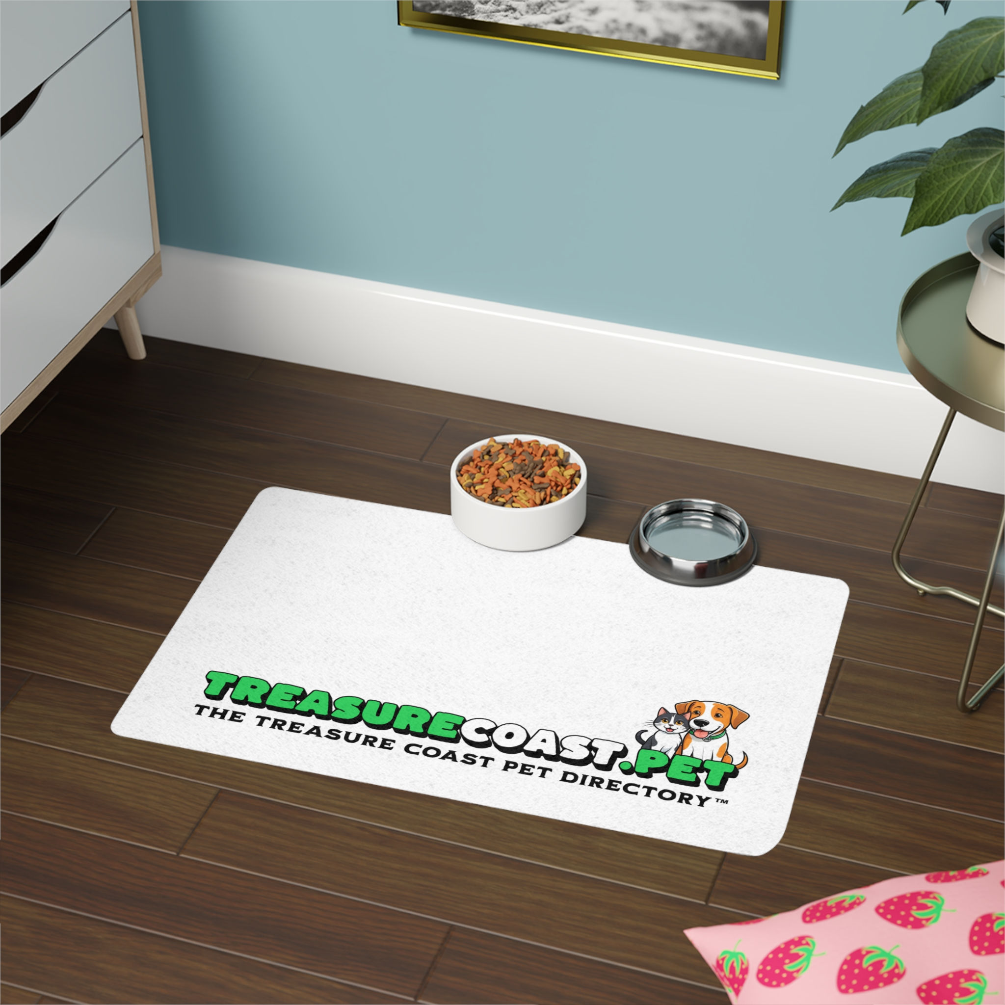 Treasure Coast Pet Directory Food Mat