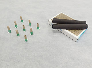 Moxibustion treatments at EK Holistic Acupuncture