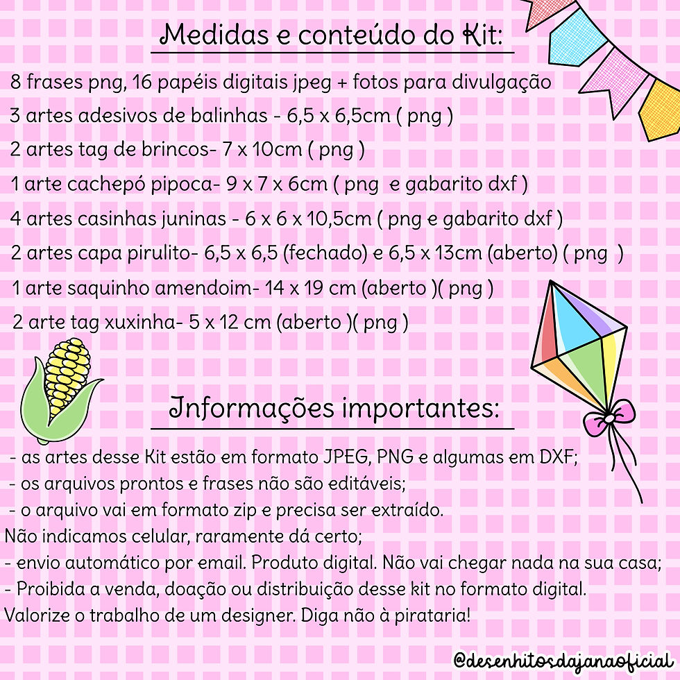 Miniatura: Kit Digital Junino - 2023