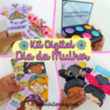 Kit Digital Dia da Mulher
