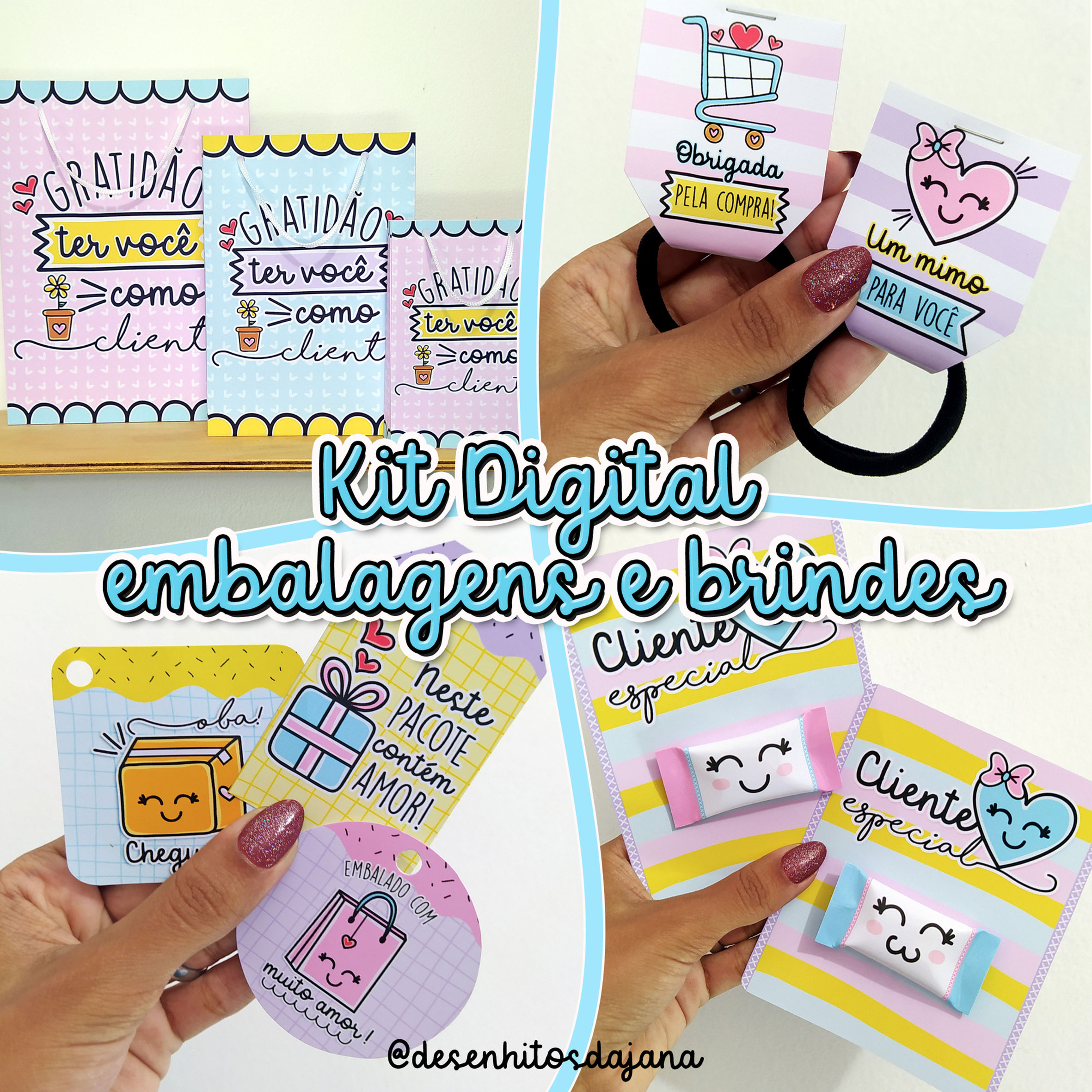 Kit Digital Embalagens e Brindes