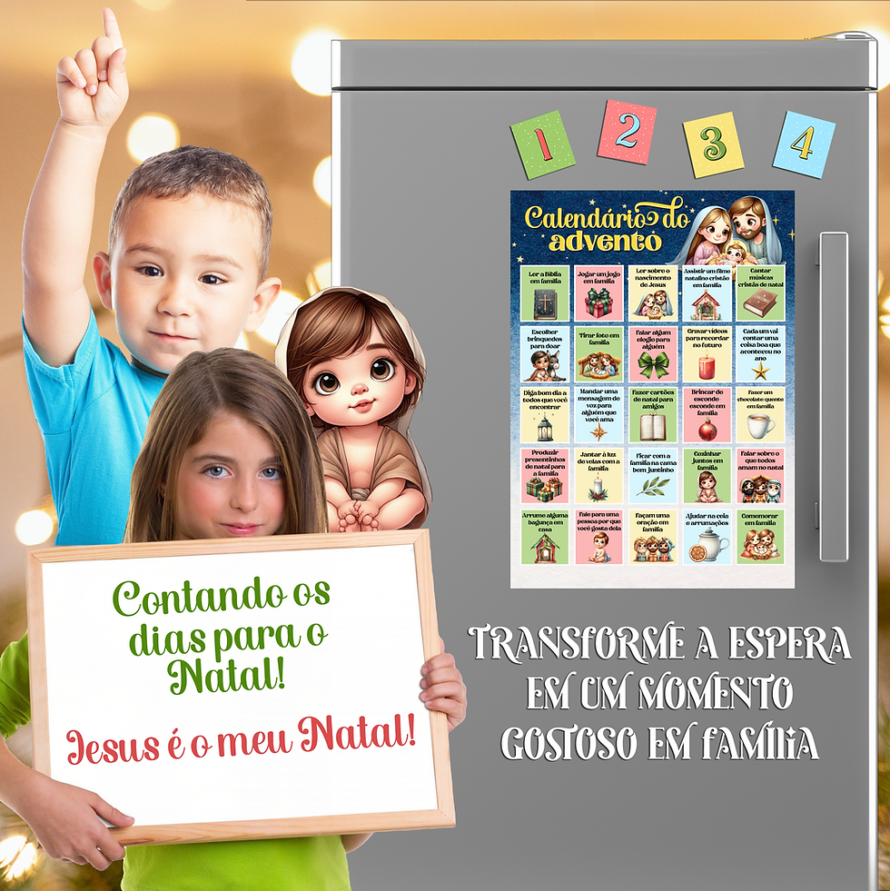 Miniatura: Arquivo Digital Calendário do Advento - Cristão e Tradicional