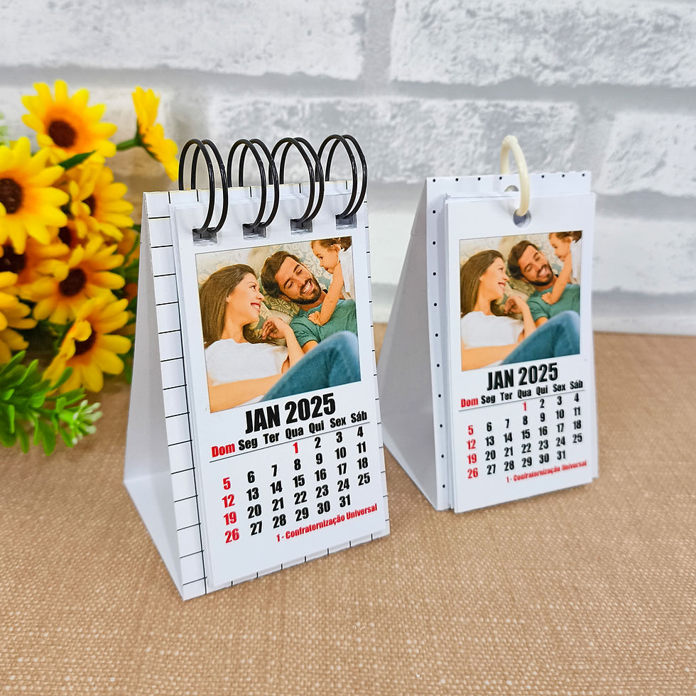 Miniatura: Arquivo Digital Calendário para foto - 2025