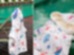 Thumbnail: Hooded Towel Poncho - Oriental Ocean