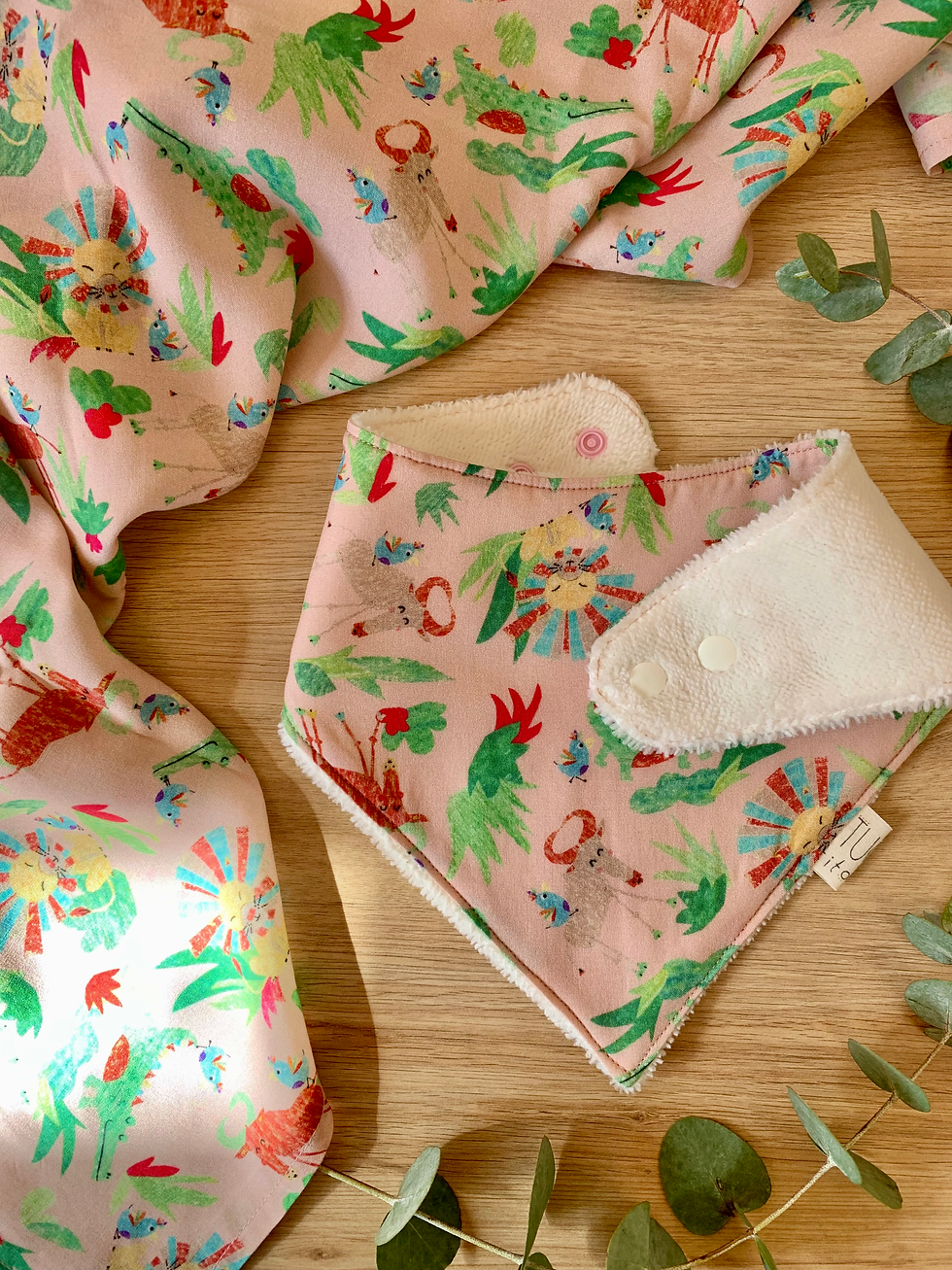 Thumbnail: Baby Bib & Swaddle Gift Set