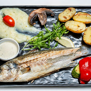 GRILLED SEA BASS 500 gr.