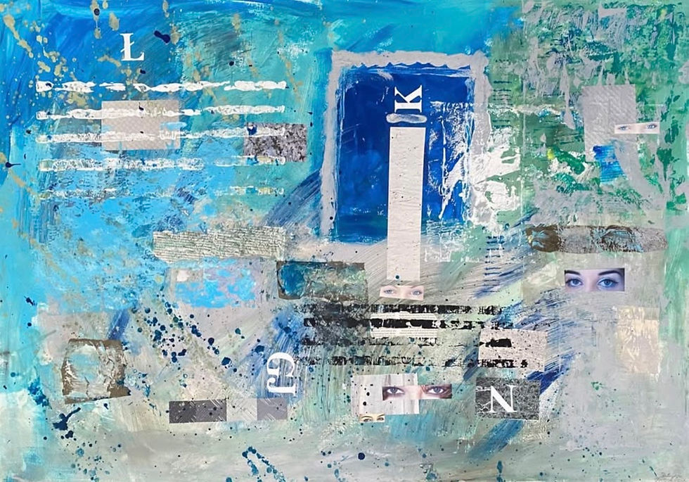 Thumbnail: Mixed Media + Collage Abstract Workshop, 28 Mar 2026