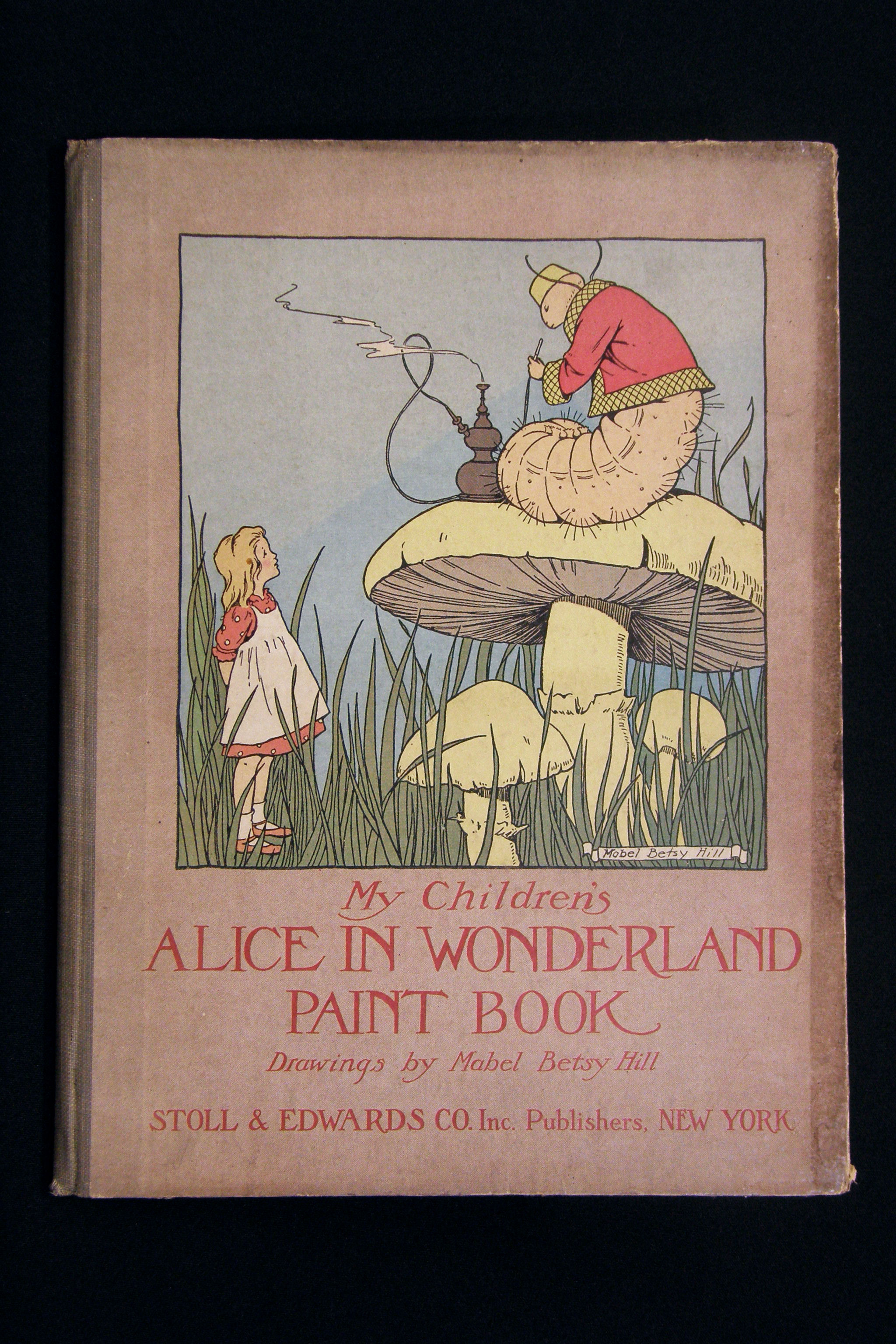 My Children's Alice in Wonderland Paint Book