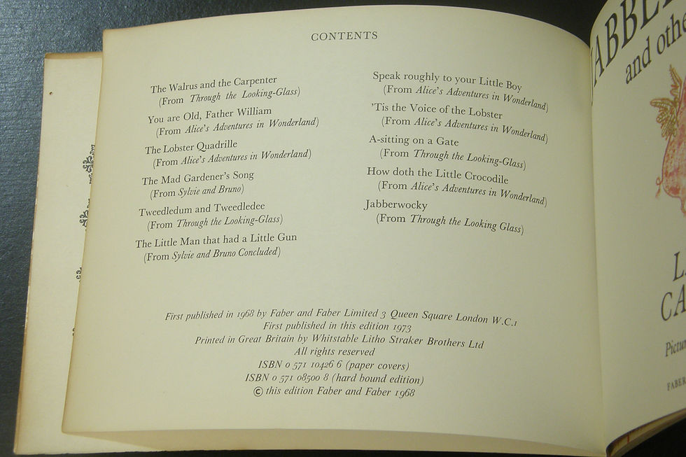 Thumbnail: Jabberwocky and Other Poems
