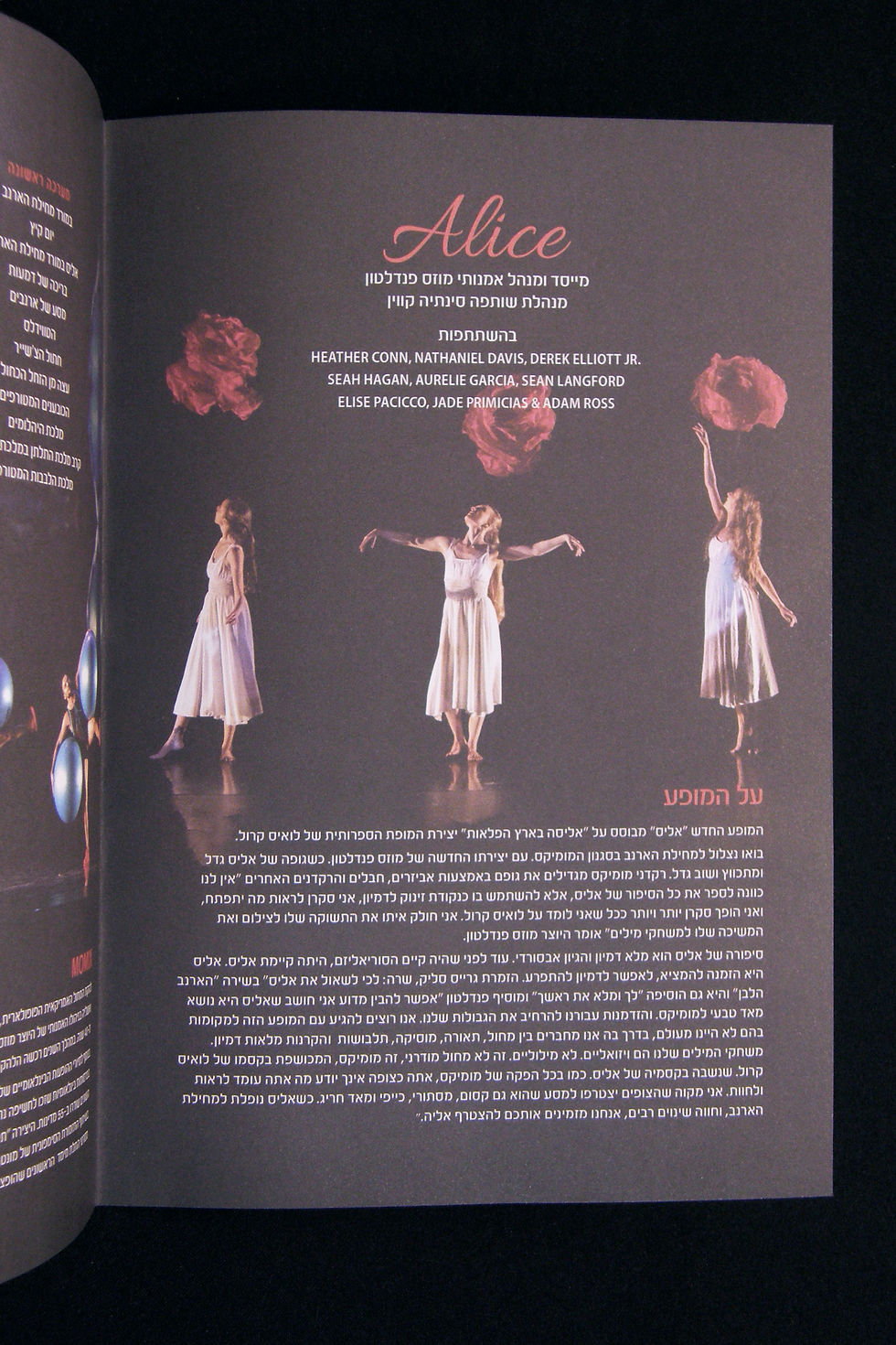 Thumbnail: Momix "Alice" show program