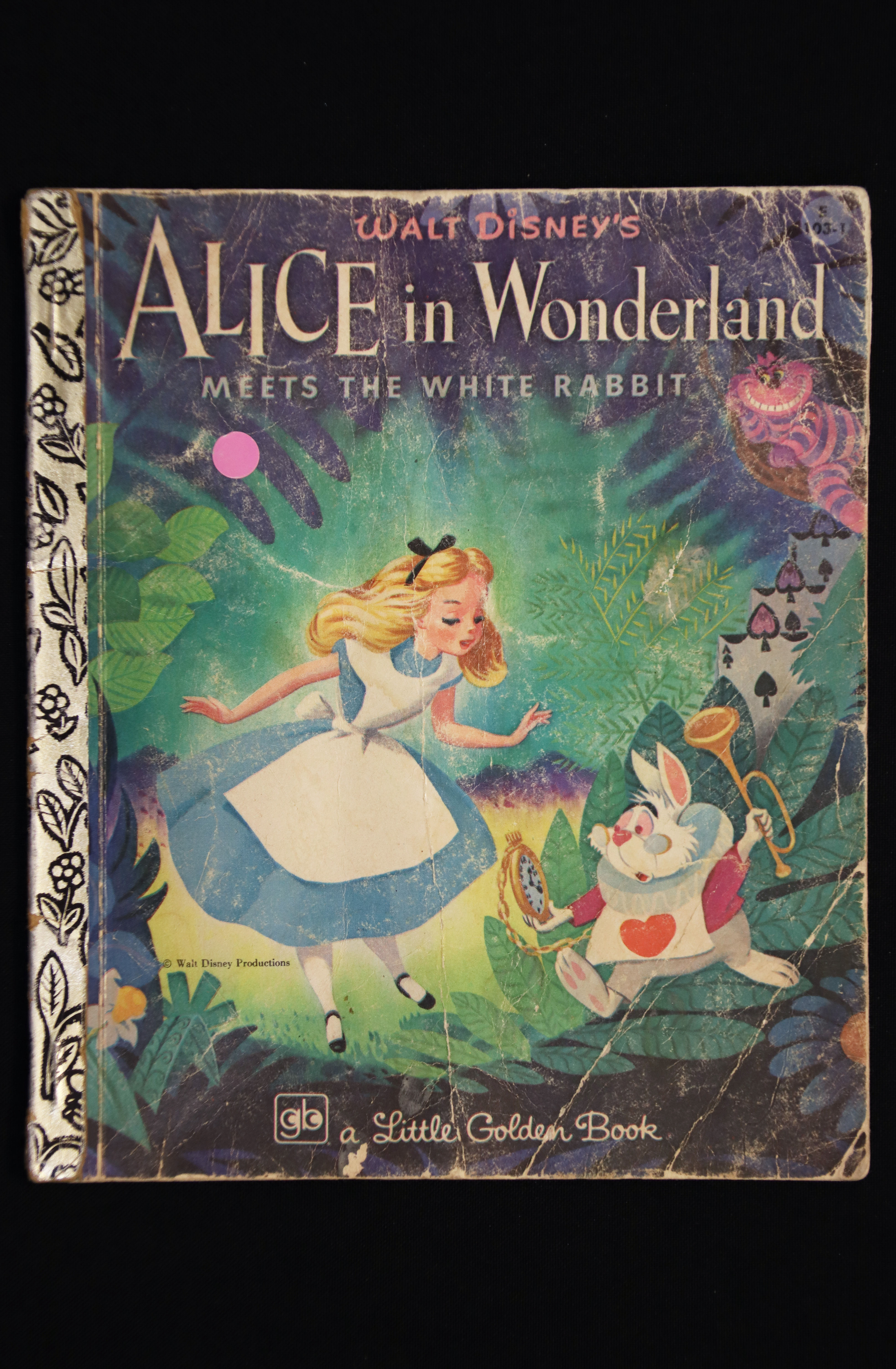 Walt Disney's Alice in Wonderland Meets the White Rabbit