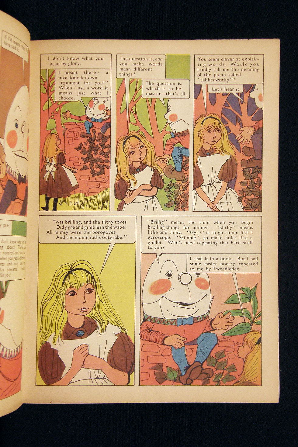 Thumbnail: Classic Illustrated Through the Looking-Glass