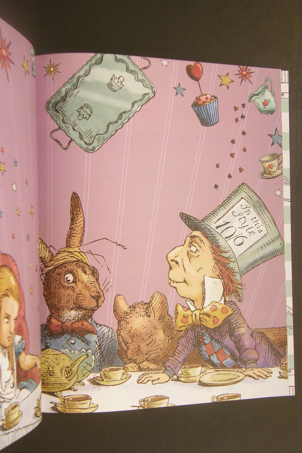 Thumbnail: Alice's Adventures  in Wonderland - A Colouring Transfer Book