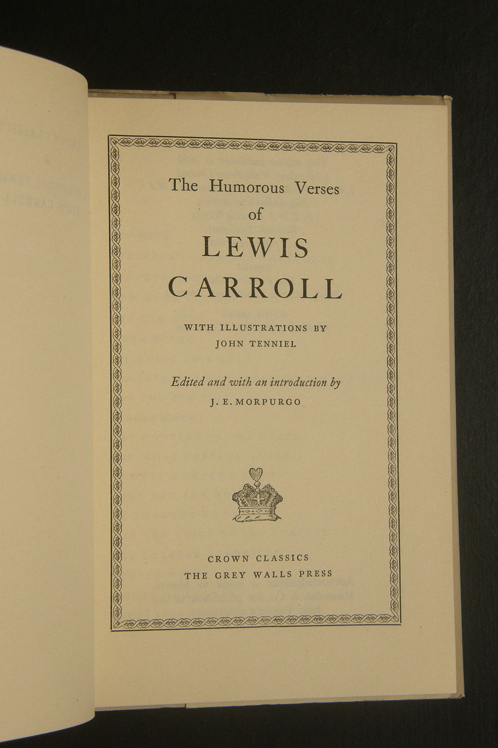 Thumbnail: The Humorous Verses of Lewis Carroll