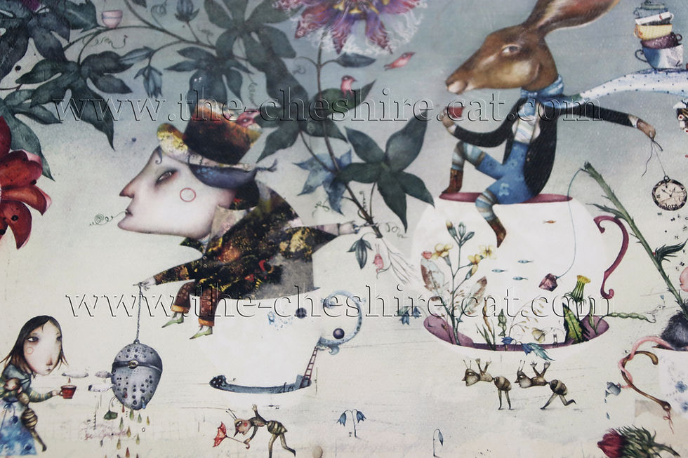 Thumbnail: Tea Time, Alice - Limited Edition Print by Natalie Pudalov