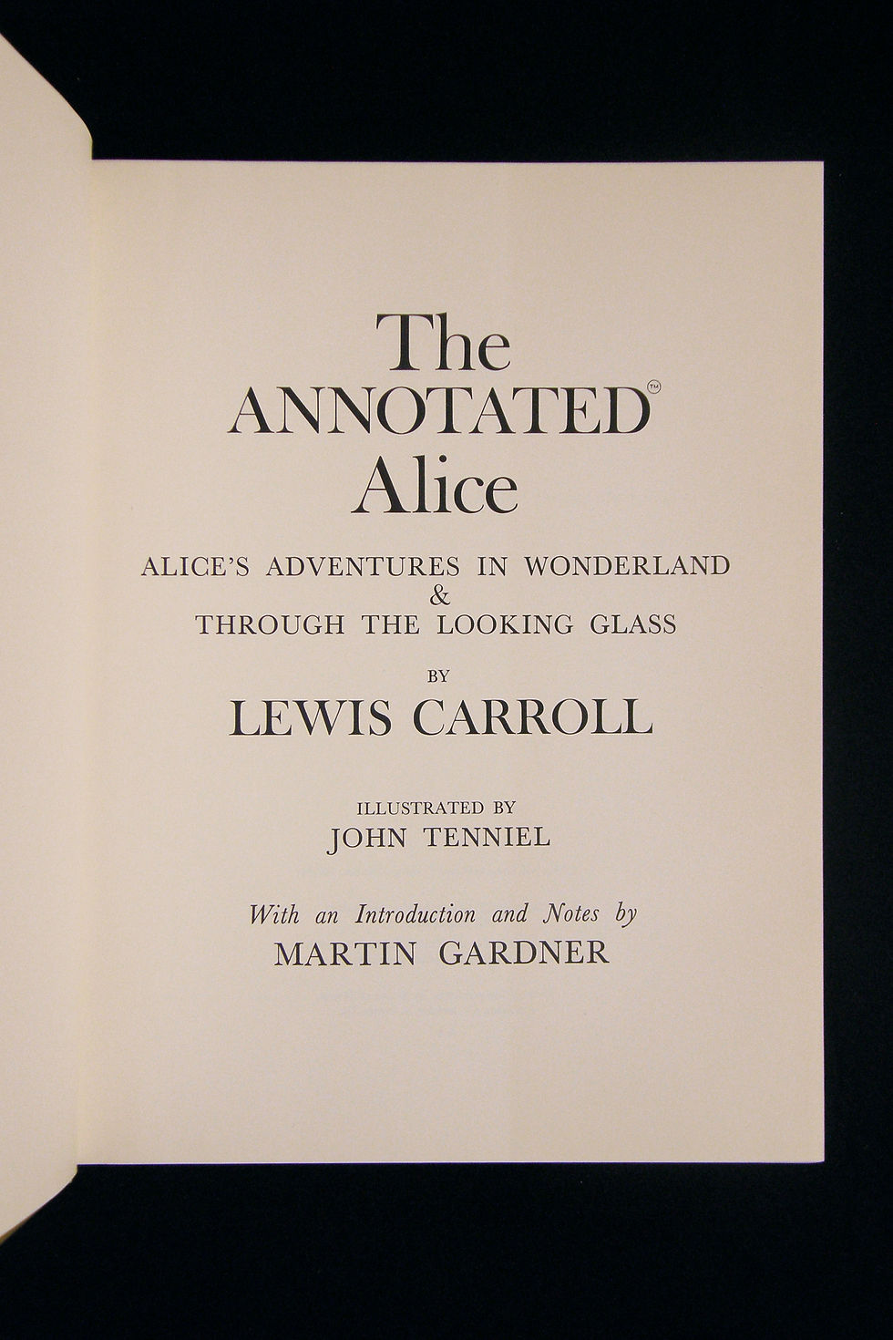 Thumbnail: The Annotated Alice