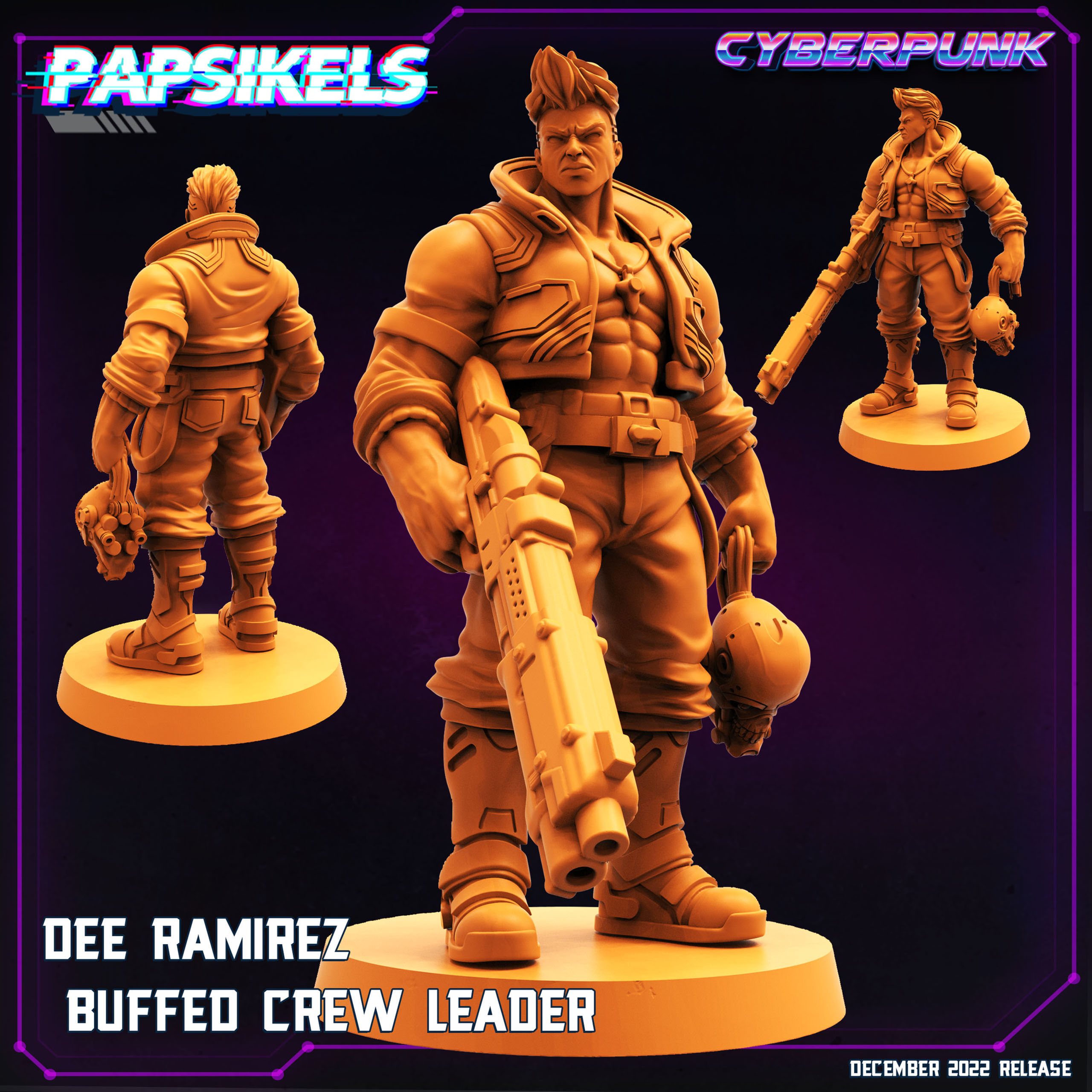 Dee Ramirez Buffed Crew leader - Papsikels