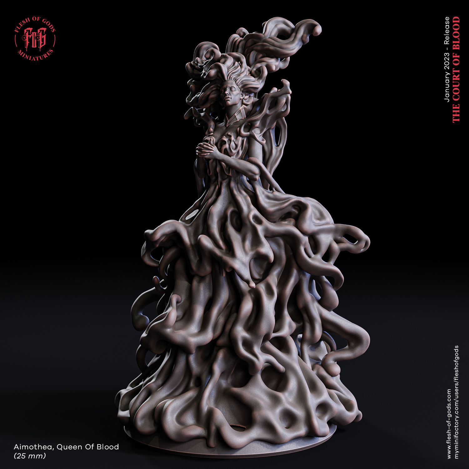 Aimothea The Queen Of Blood - Flesh of Gods