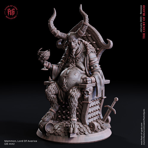 Mammon Lord Of Avarice - Flesh of Gods | CNeutral Miniaturas