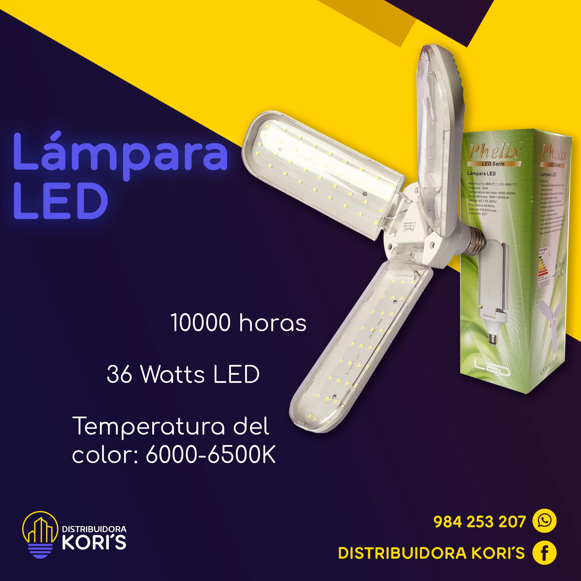 LÁMPARA LED