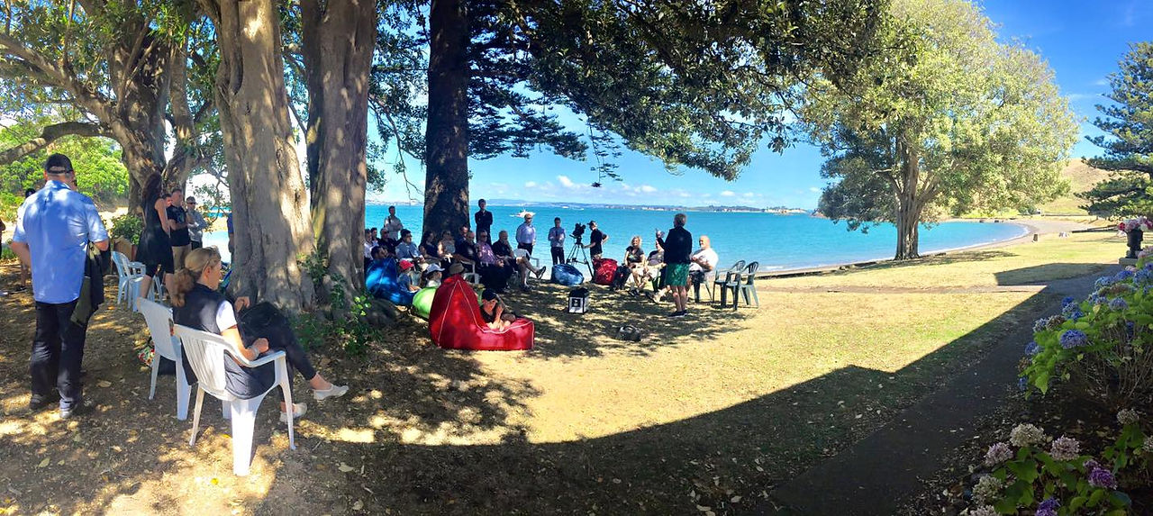 What a setting.