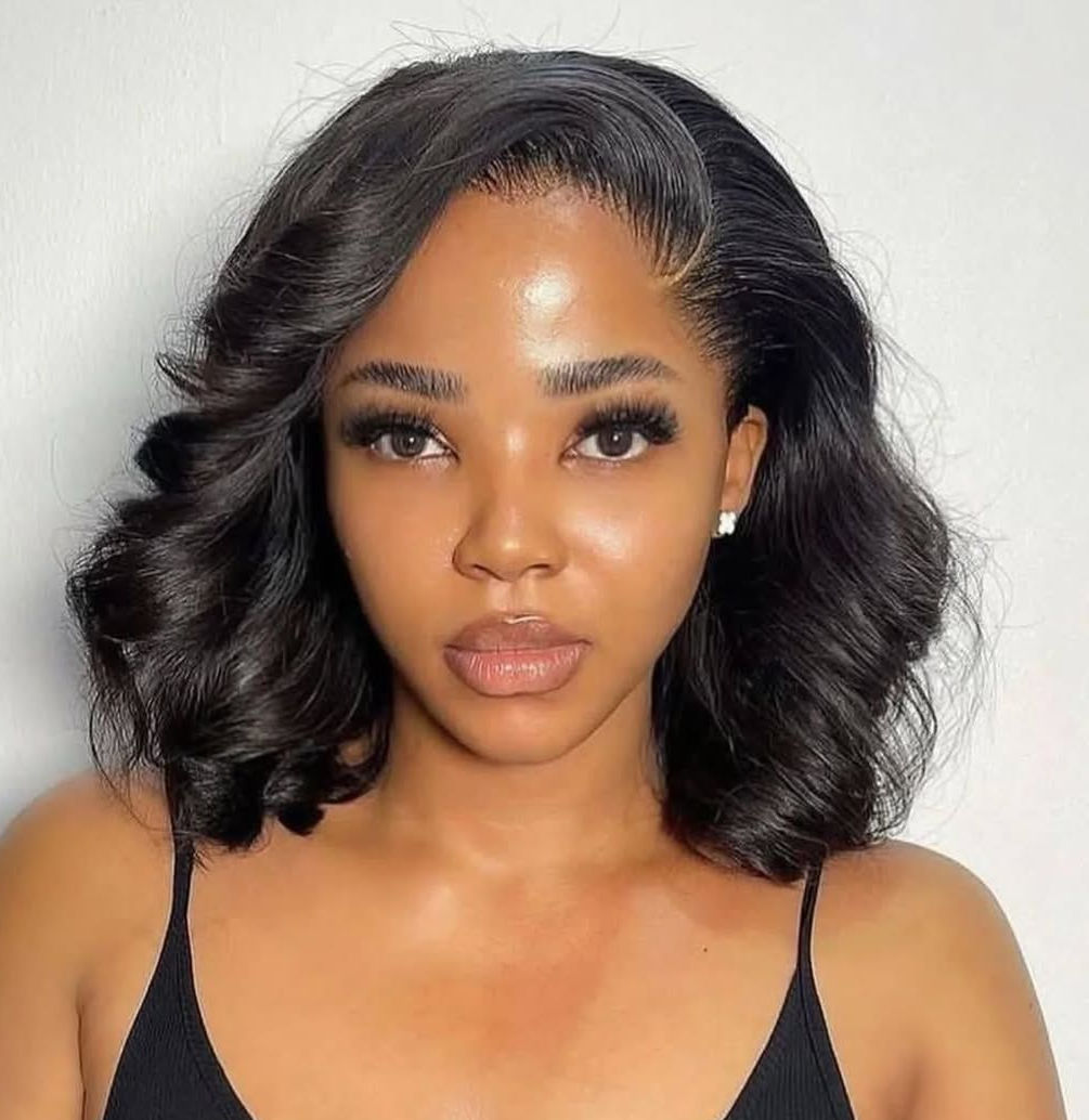 Brazilian double drawn bounce curl 13x4 lace
