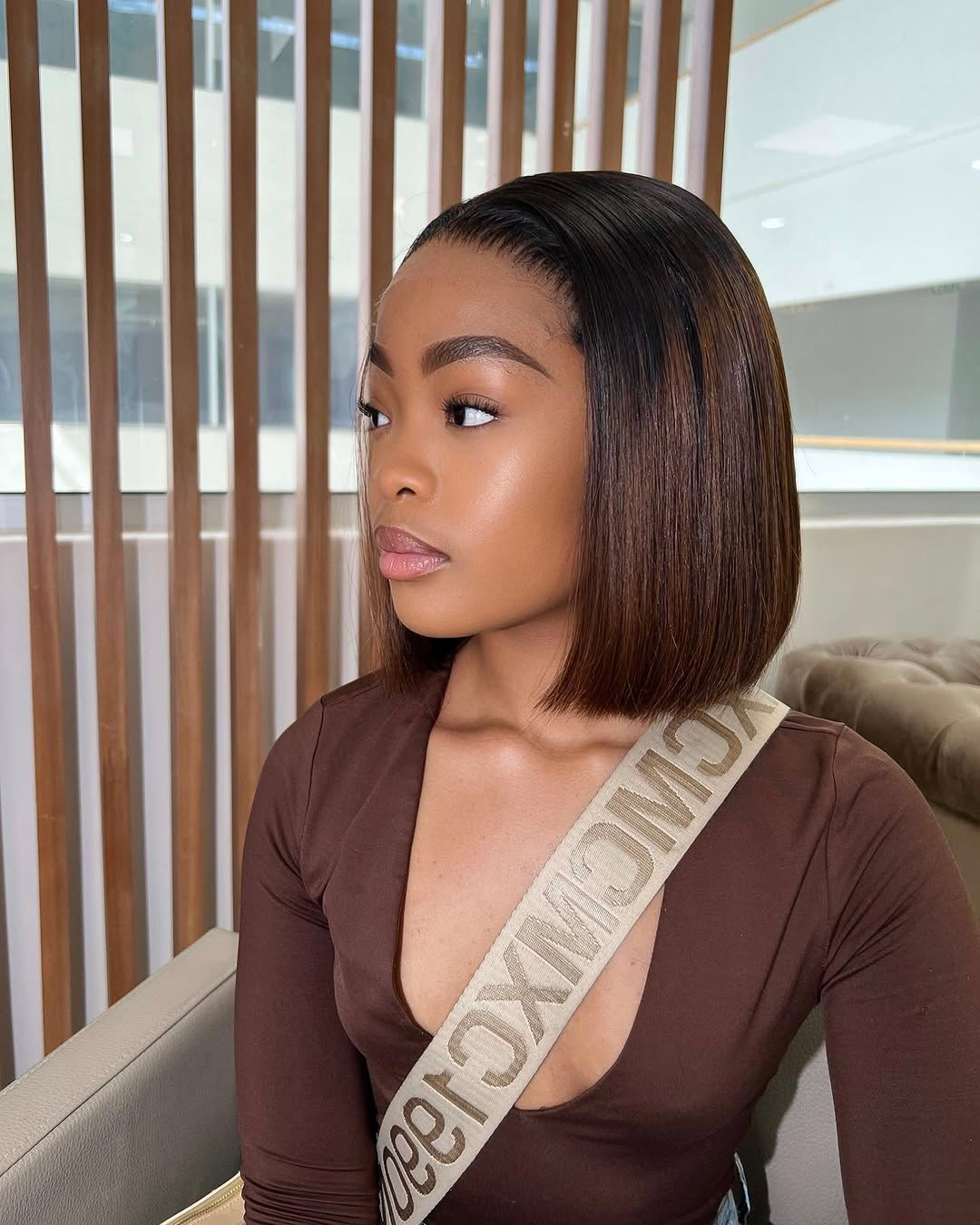Brazilian double drawn (5x5) lace closure bob