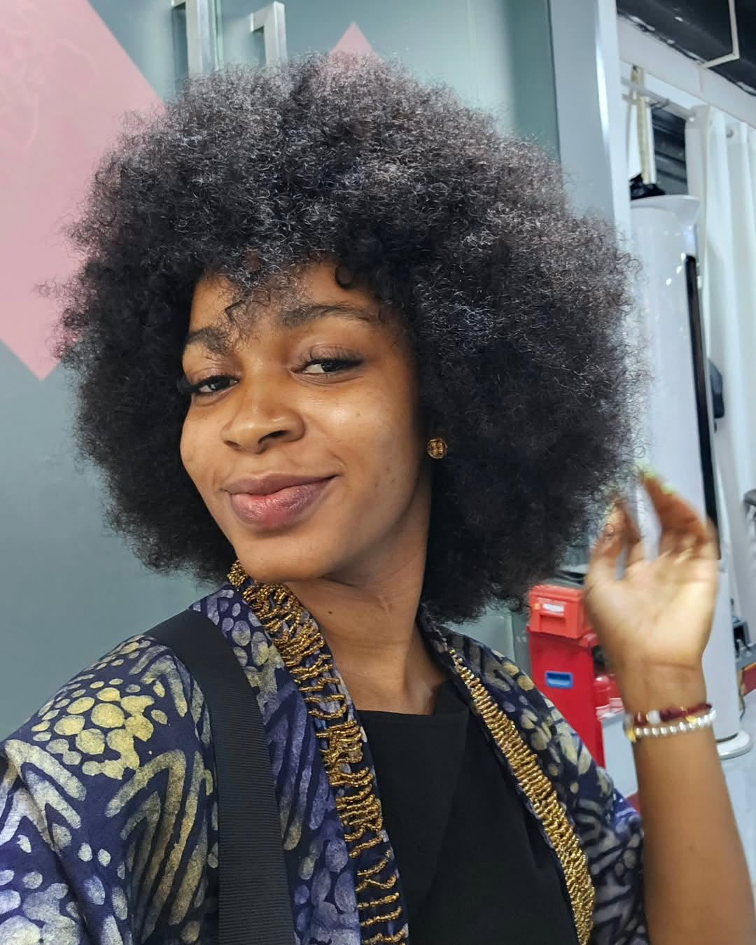 Brazilian kinky afro glueless