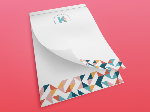 Kim Geometric Note Pad.png