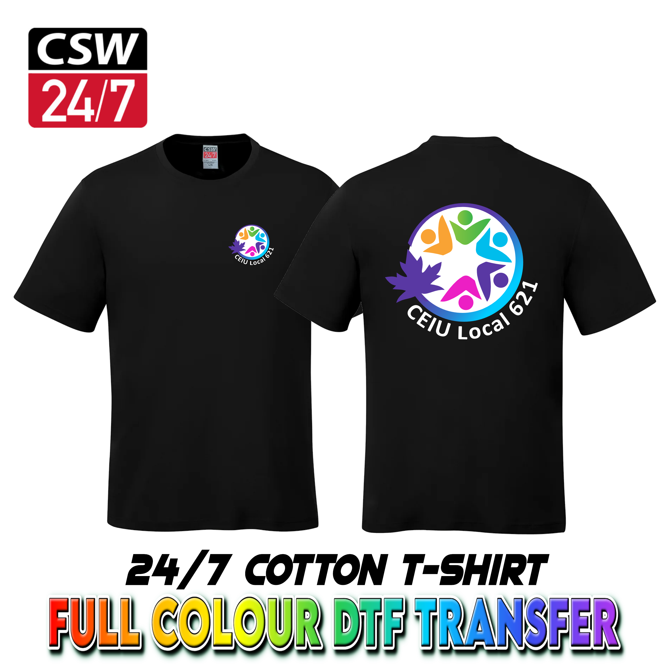CSW 24/7 Cotton Short-Sleeve T-Shirt