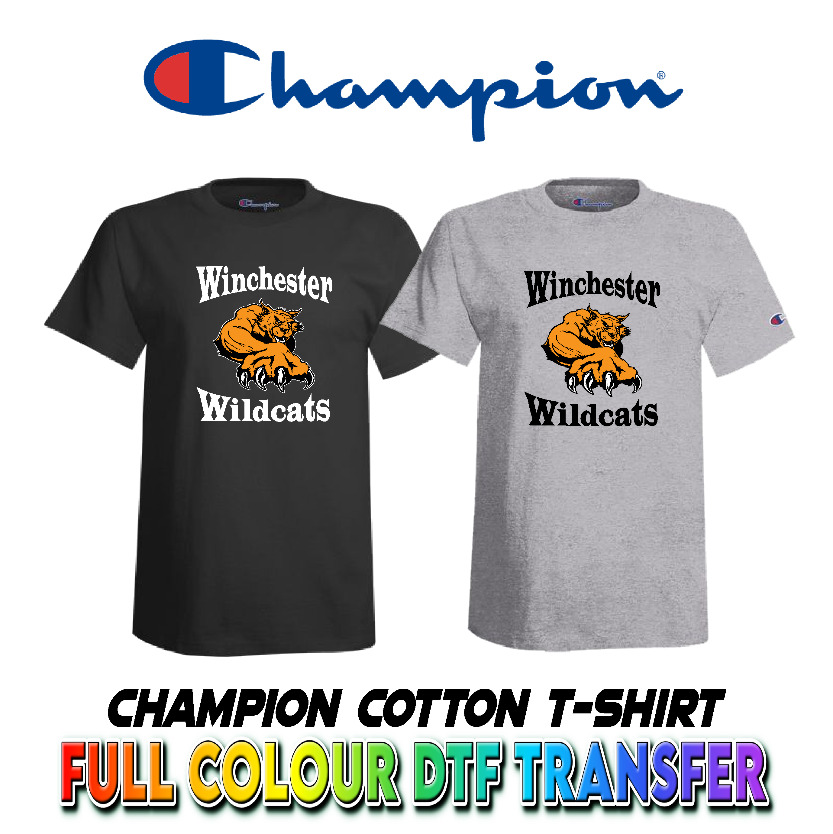 Champion  Cotton Short-Sleeve T-Shirt