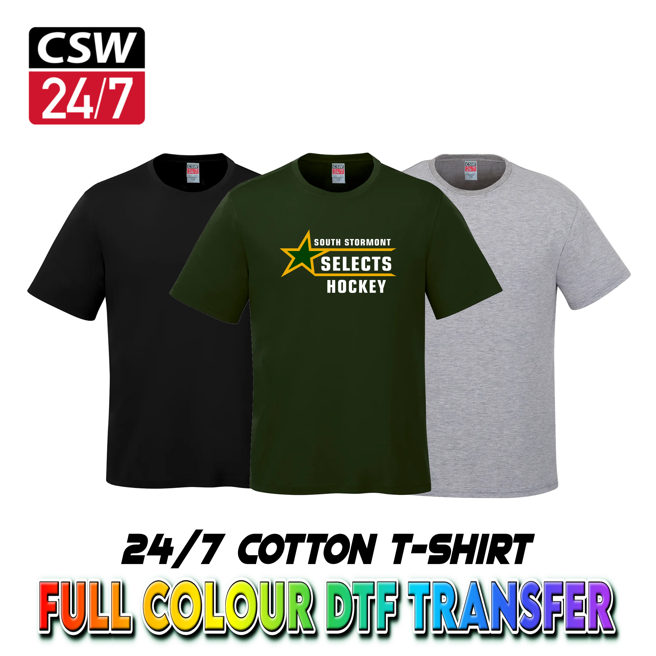 CSW 24/7 Cotton Short-Sleeve T-Shirt