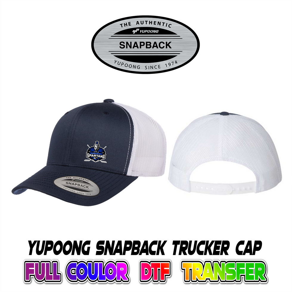 Classics-Retro Trucker Mesh Snapback DTF Logo