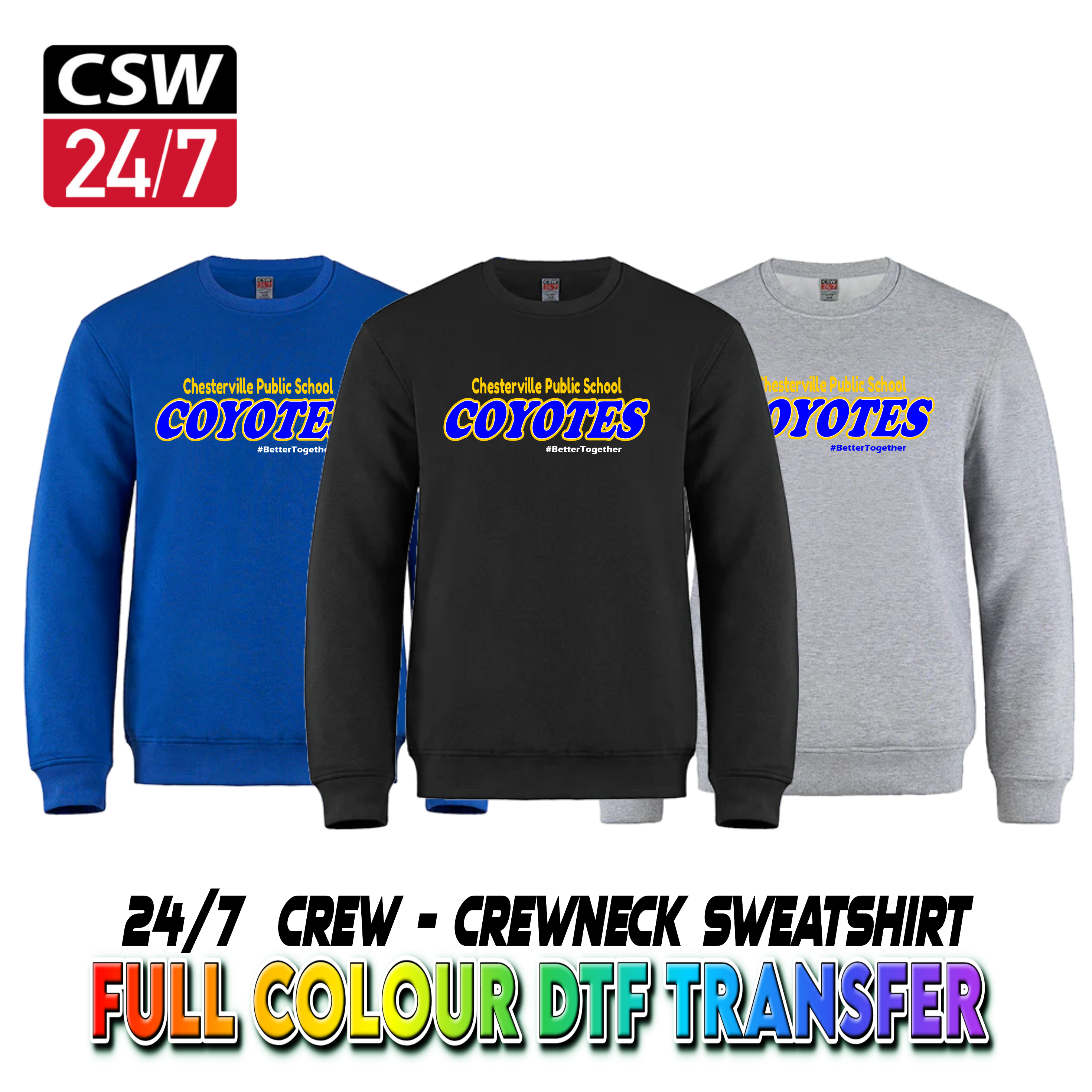 CSW 24/7 Crew Sweatshirt