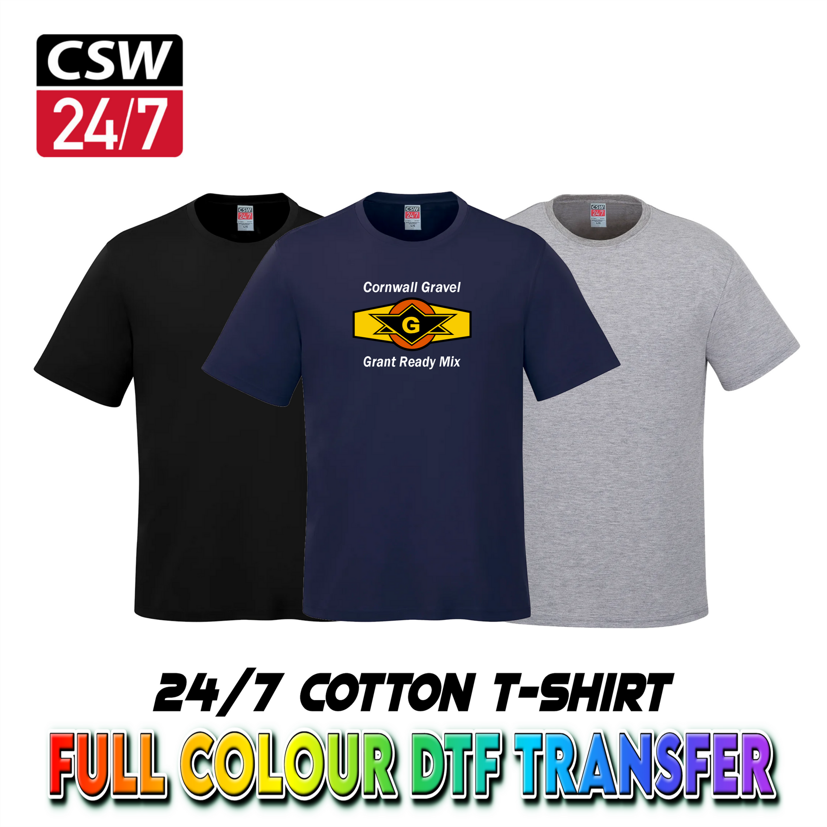 CSW 24/7 Cotton Short-Sleeve T-Shirt