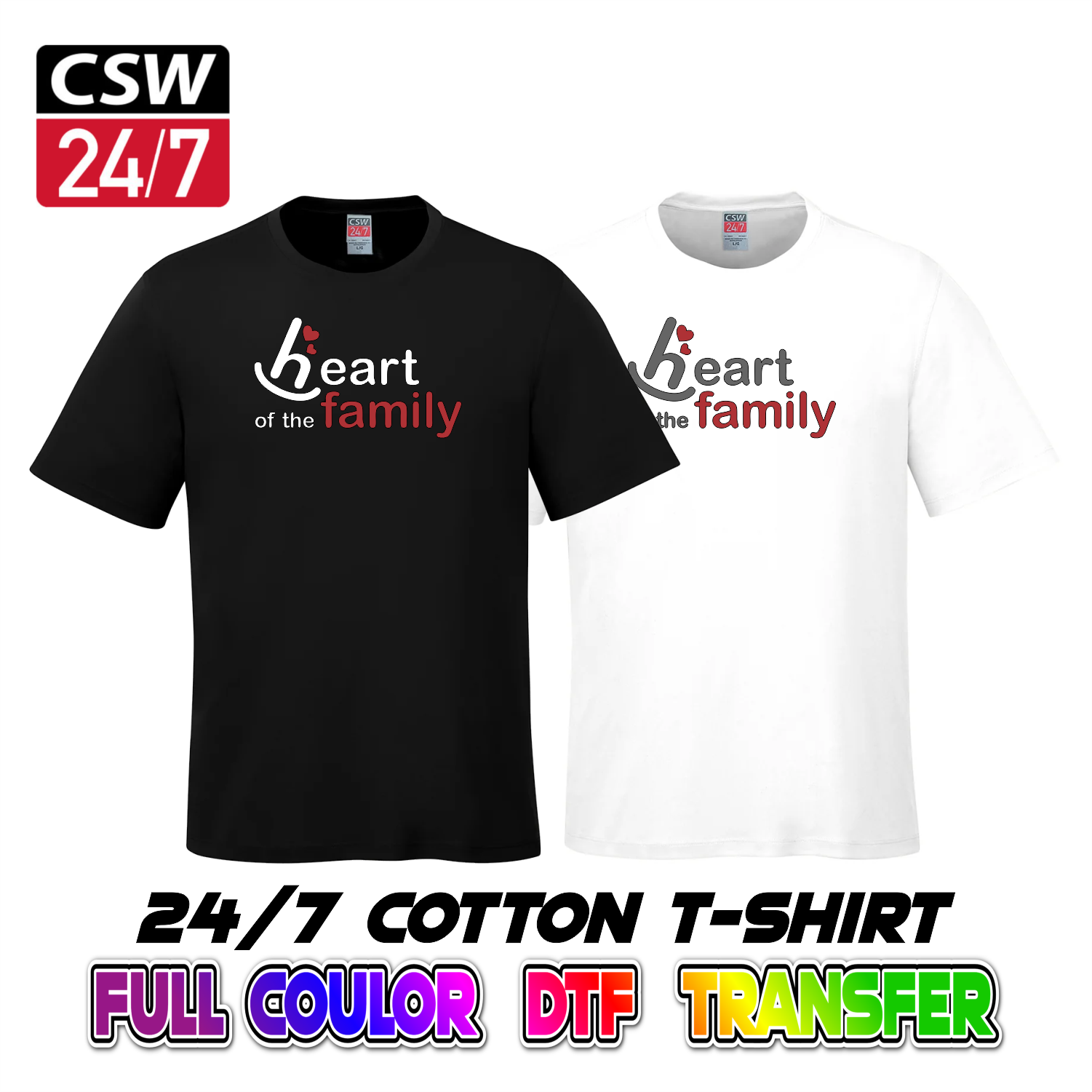 CSW 24/7 Cotton Short-Sleeve T-Shirt