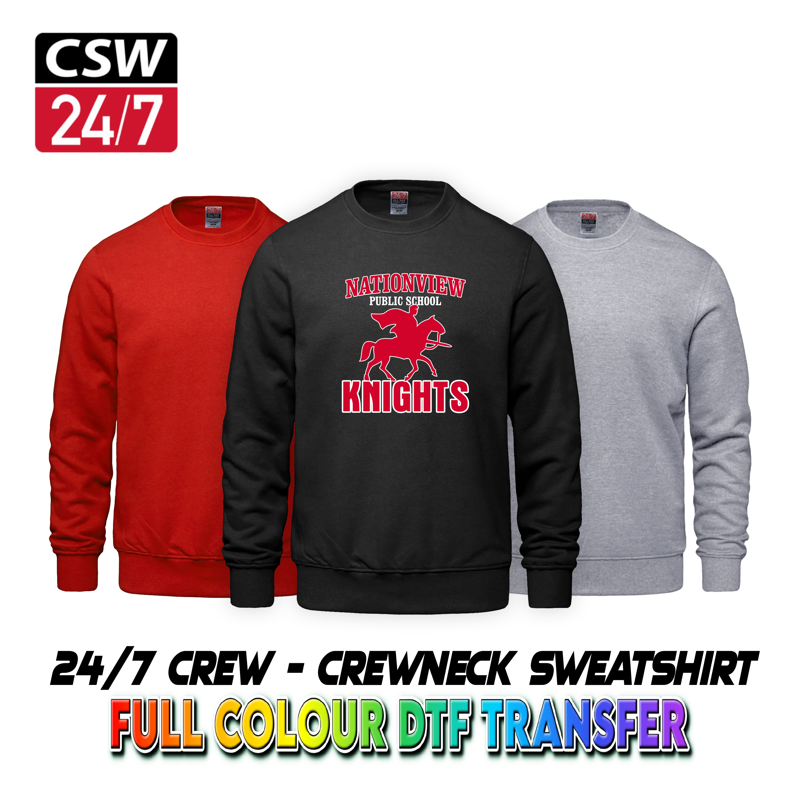 CSW 24/7 Crew Sweatshirt