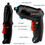 Thumbnail: 3.6V 1800mAh Cordless Electric Screwdriver, Mini Rechargeable Drill Set