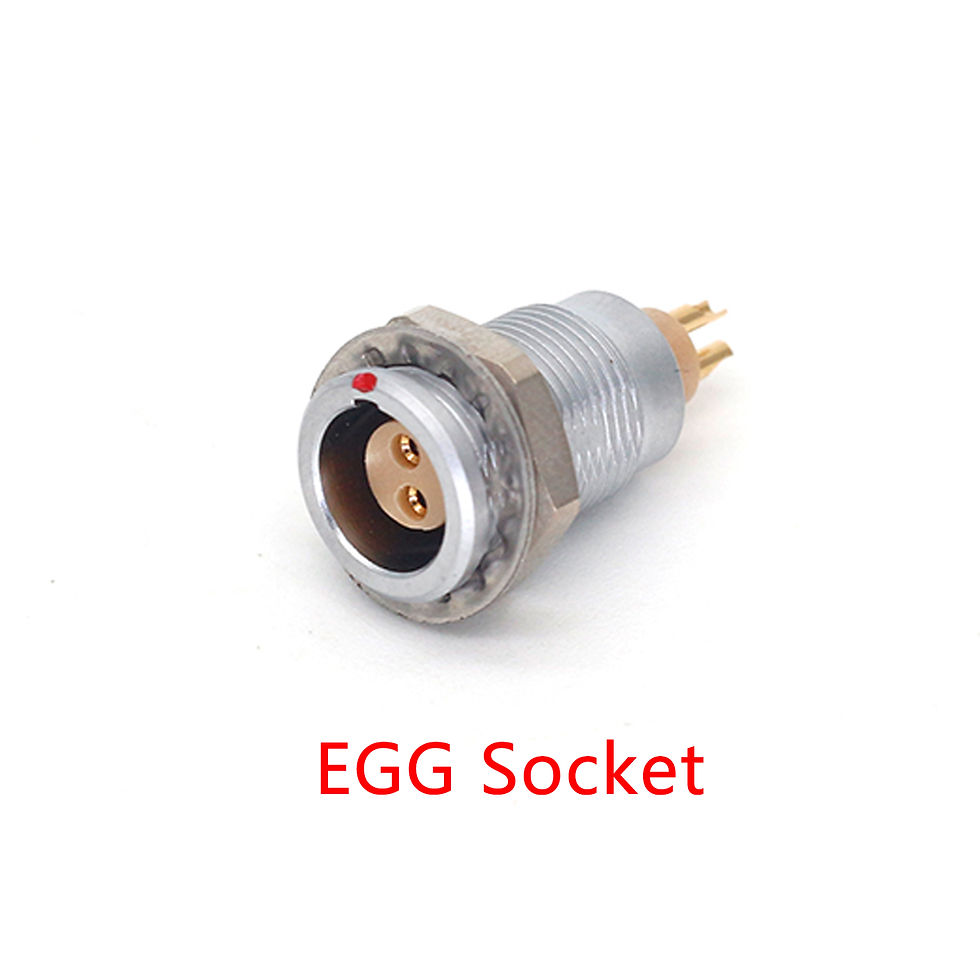 Thumbnail: FGG Plug/ECG EGG Socket 1B 16Pin Circular Connector Push-Pull Self-Locking 