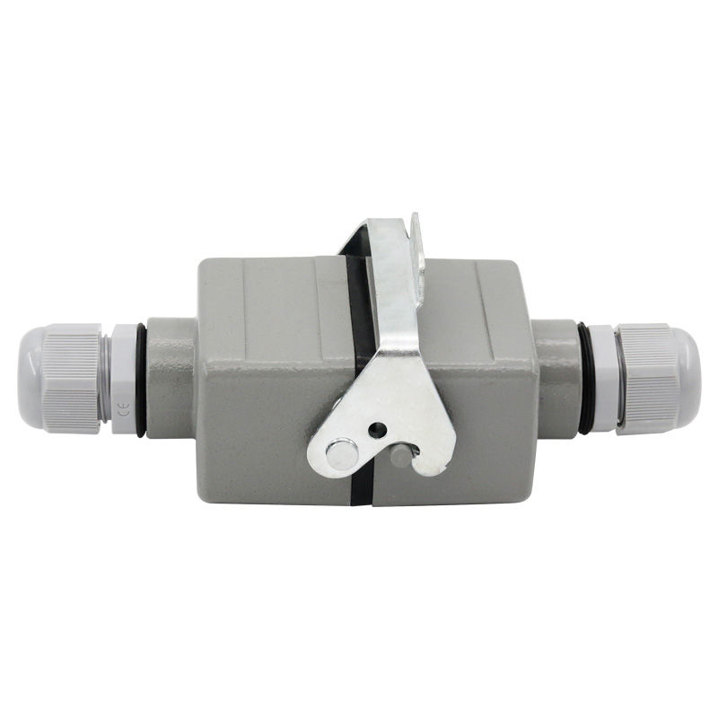 Thumbnail: He-06 Rectangular heavy duty 6core waterproof socket connector for aerospace 16A