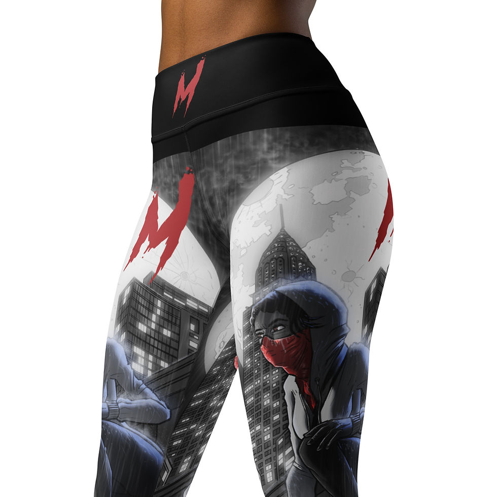 Thumbnail: M the Comic Yoga Leggings
