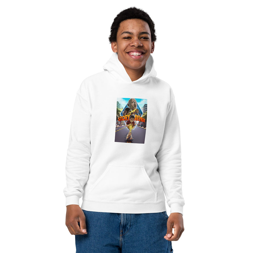 Thumbnail: Youth heavy blend hoodie