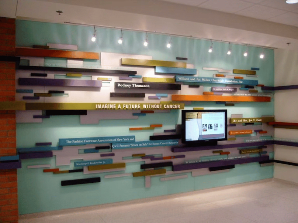 UAMS Interior Sign done by Ace Signs