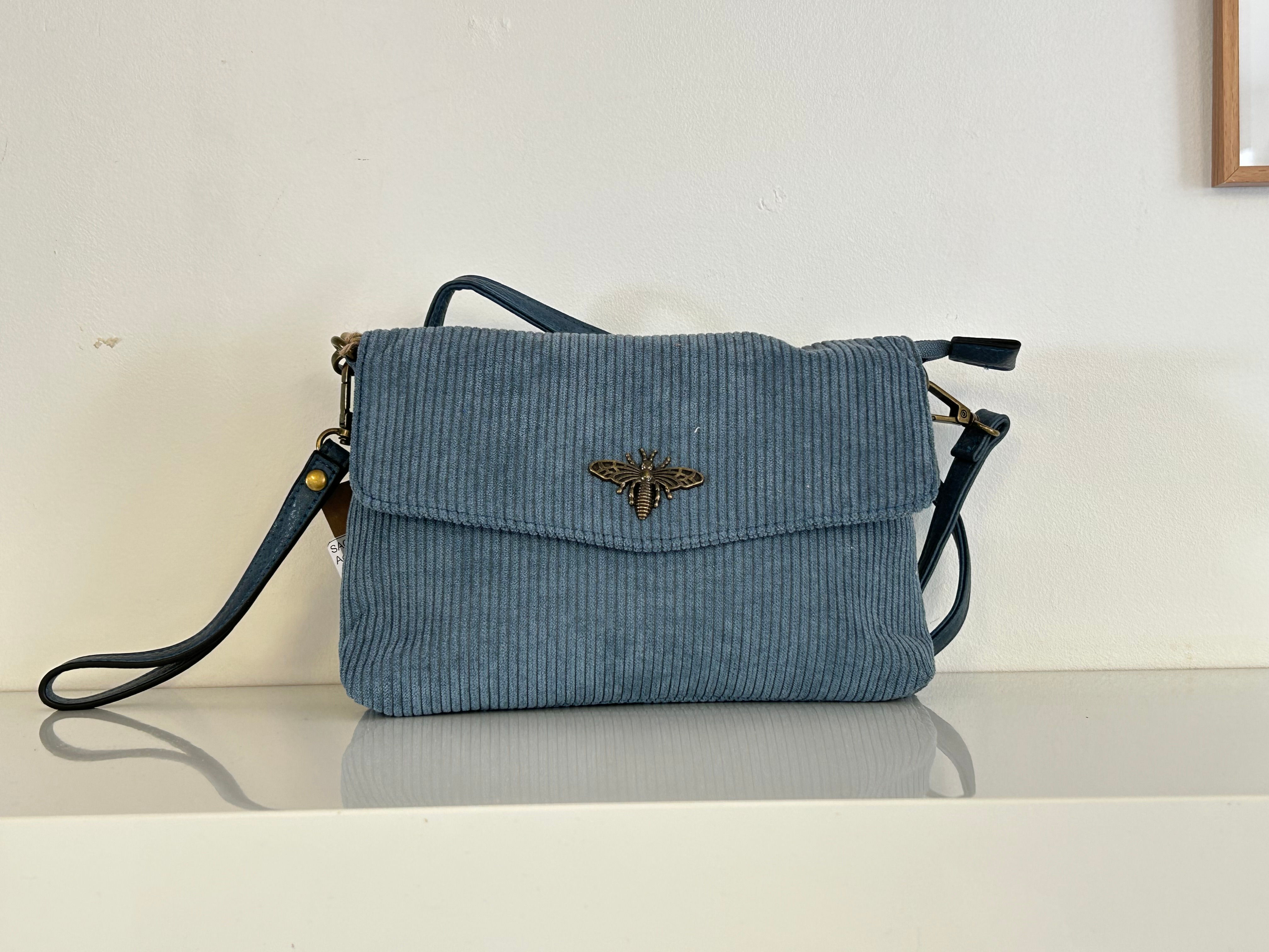 Sac (Pochette) Abeille Velours