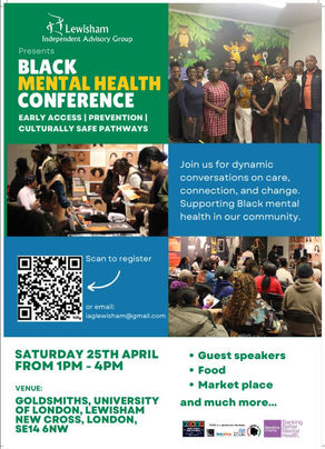 Black Mental Health: Early Access, Prevention & Culturally Safe Pathways