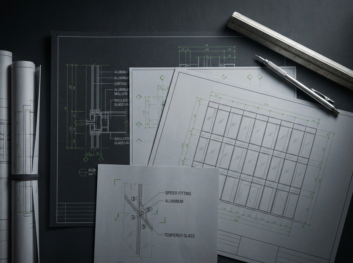 Architectural glazing design and coordination study