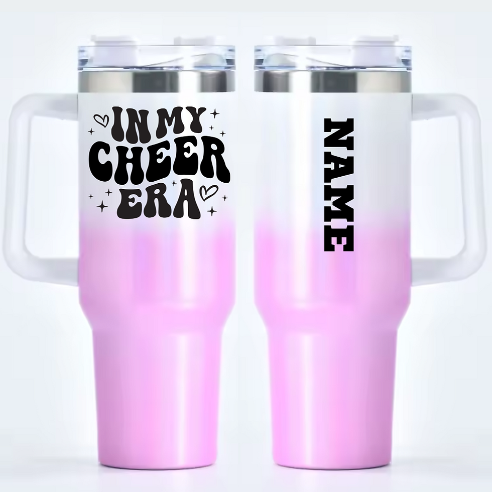 Thumbnail: In My Cheer Era 40oz Stainless steel insulated tumblers 