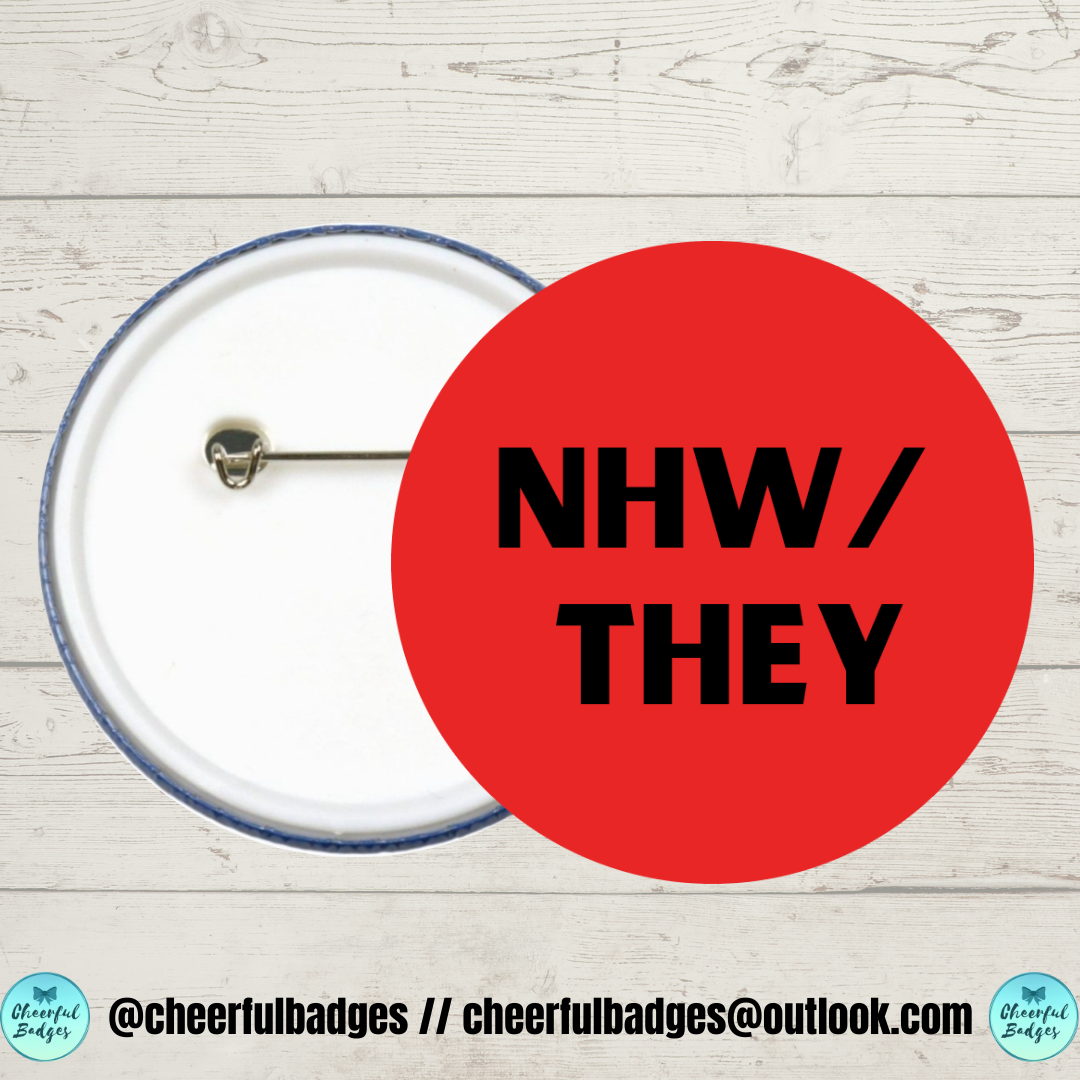 Bathodyn rhagenw Cymraeg NHW/THEY